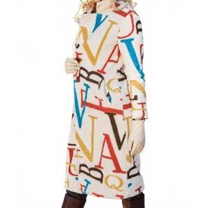 NEW DOLCEZZA sherpa monogram coat